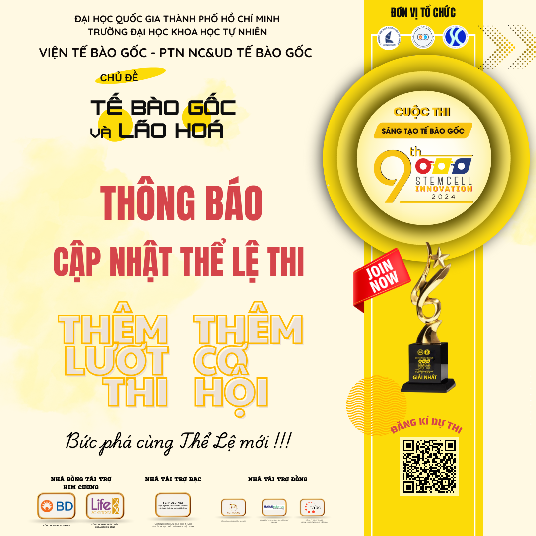  THÔNG BÁO CẬP NHẬT THỂ LỆ THI